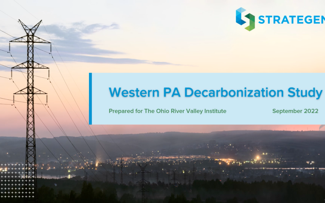 Western PA Decarbonization Study
