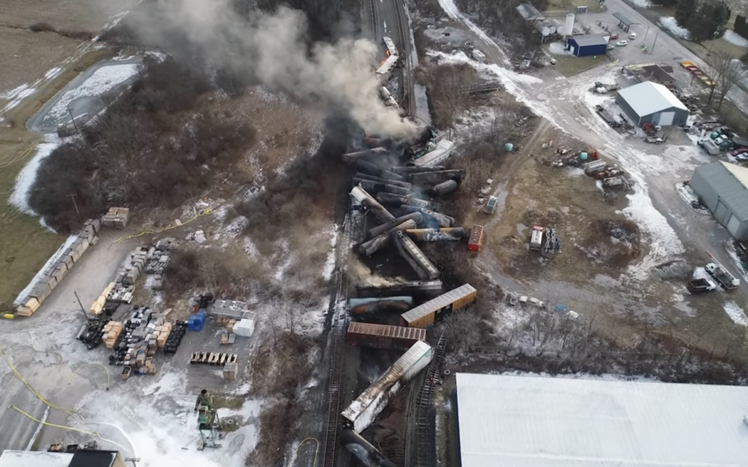An Overview of the Norfolk Southern Train Derailment and Hazardous Chemical Spill in East Palestine, Ohio