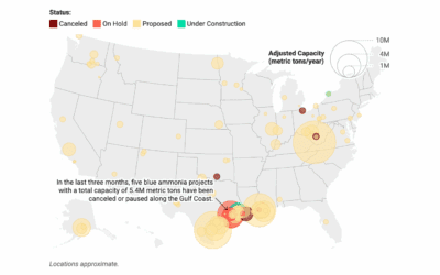 The Ammonia Industry Expansion Begins To Falter
